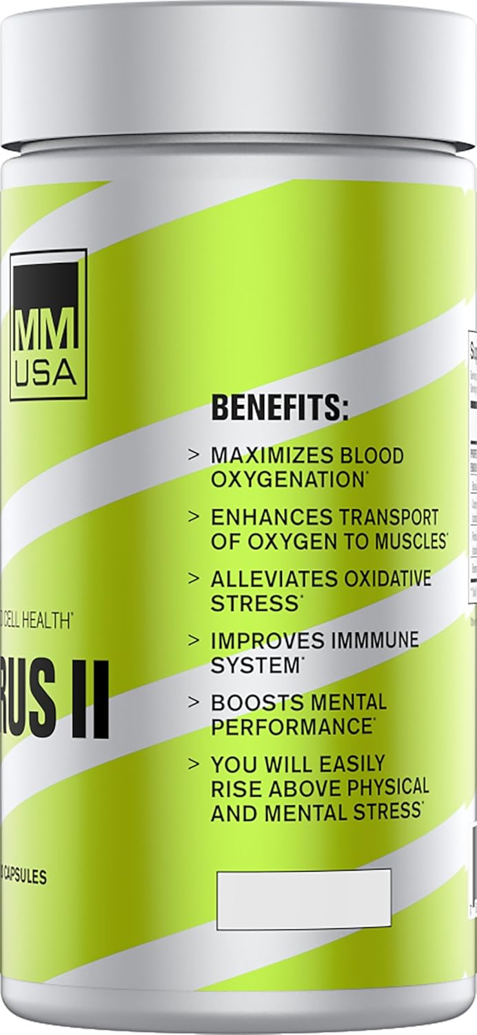 MMUSA Endurus II: Athletic Performance Enhancer - Boost Stamina, Energy, Muscle Recovery & Mental Focus