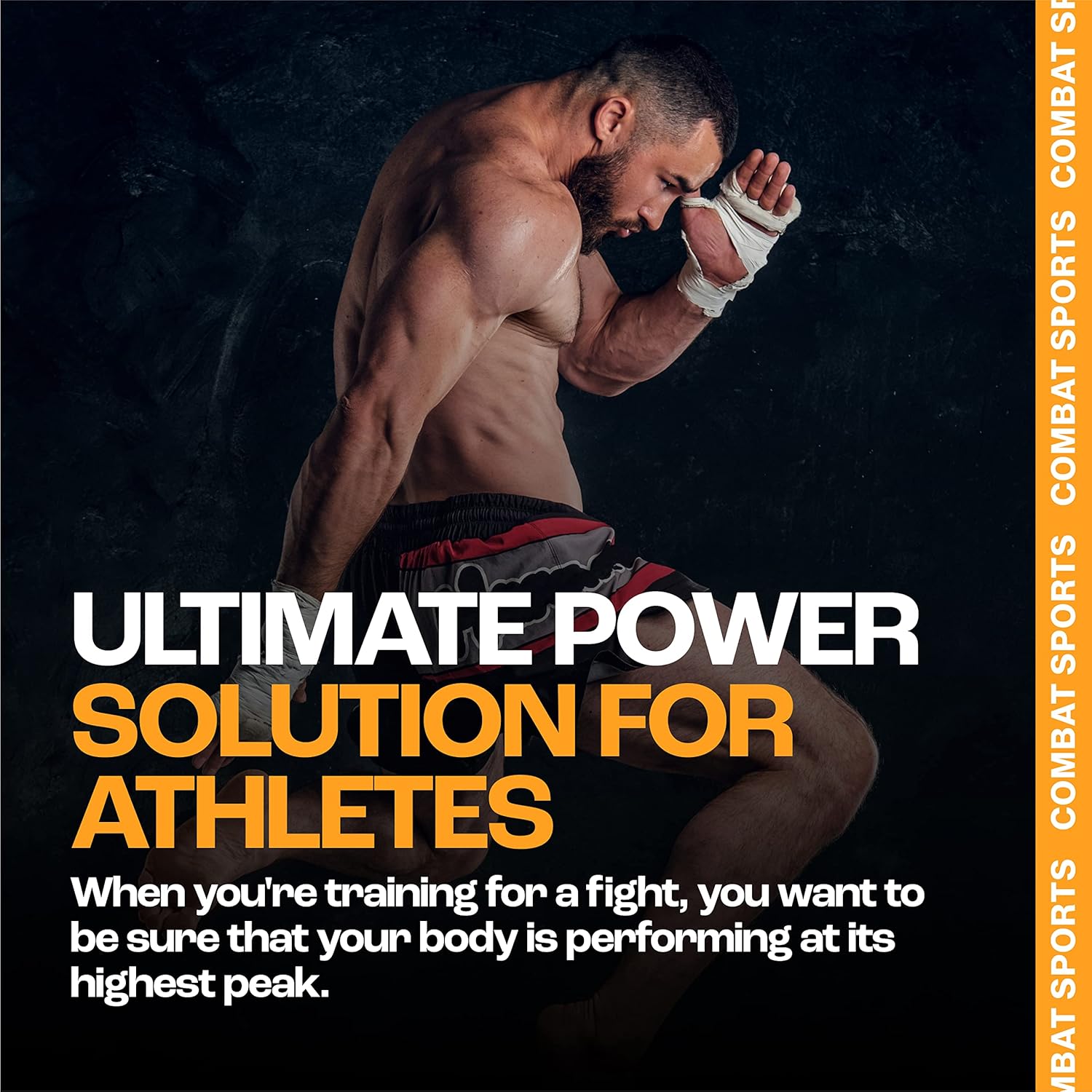 MMUSA Fighters Creatine Serum: Enhance Boxing Performance with MSM, Amino Acids, Vitamins & Glucosamine - Strawberry, 5.1 Fl Oz