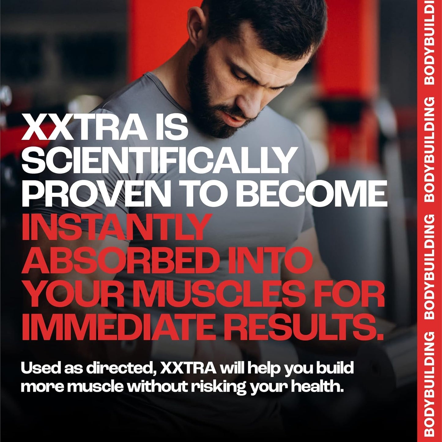 MMUSA XXTRA Pre-Workout: Instant Energy, Power, and Stamina Supplement for Bodybuilding, Crossfit, Powerlifting, and Sports - Grape Flavor
