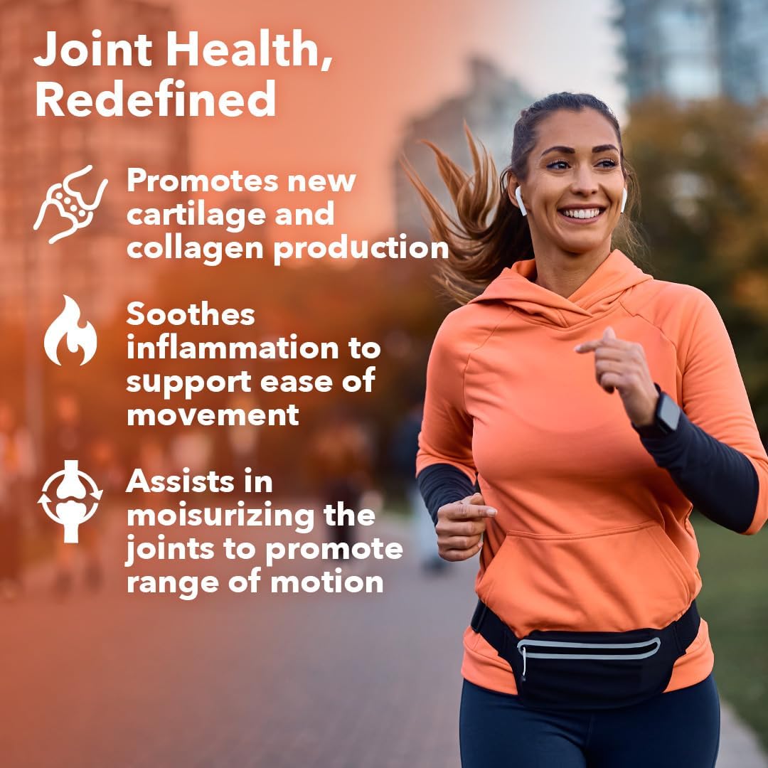 Mobili-T Joint Support Supplement with Glucosamine, Chondroitin, MSM, Collagen, Bromelain, Turmeric - Reduce Inflammation & Aches - Increase Mobility - 120 Capsules