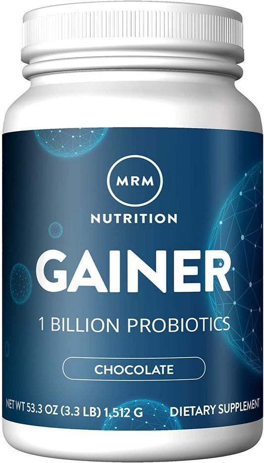MRM Natural Gainer Chocolate Protein Powder 3.3lbs - High-Quality Weight Gain Supplement