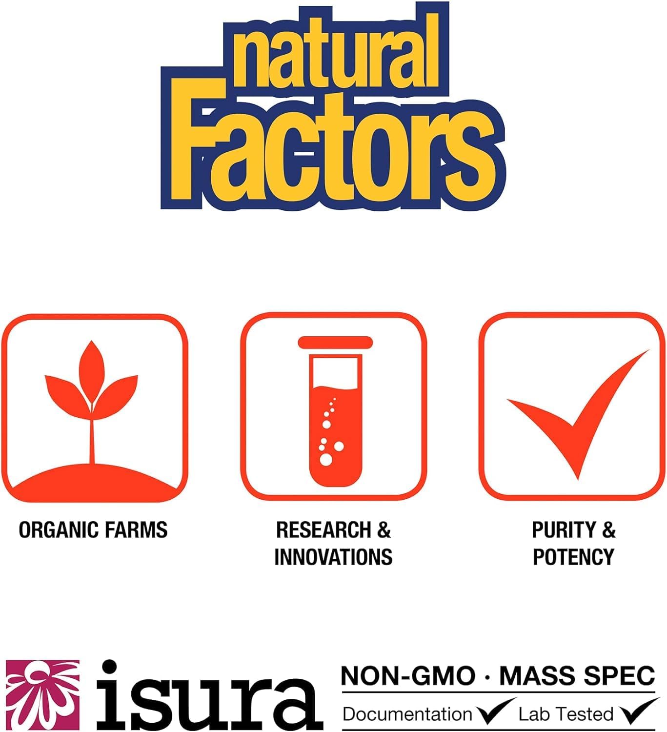 MSM Joint Formula by Natural Factors - 180 Capsules for Healthy Joints & Mobility