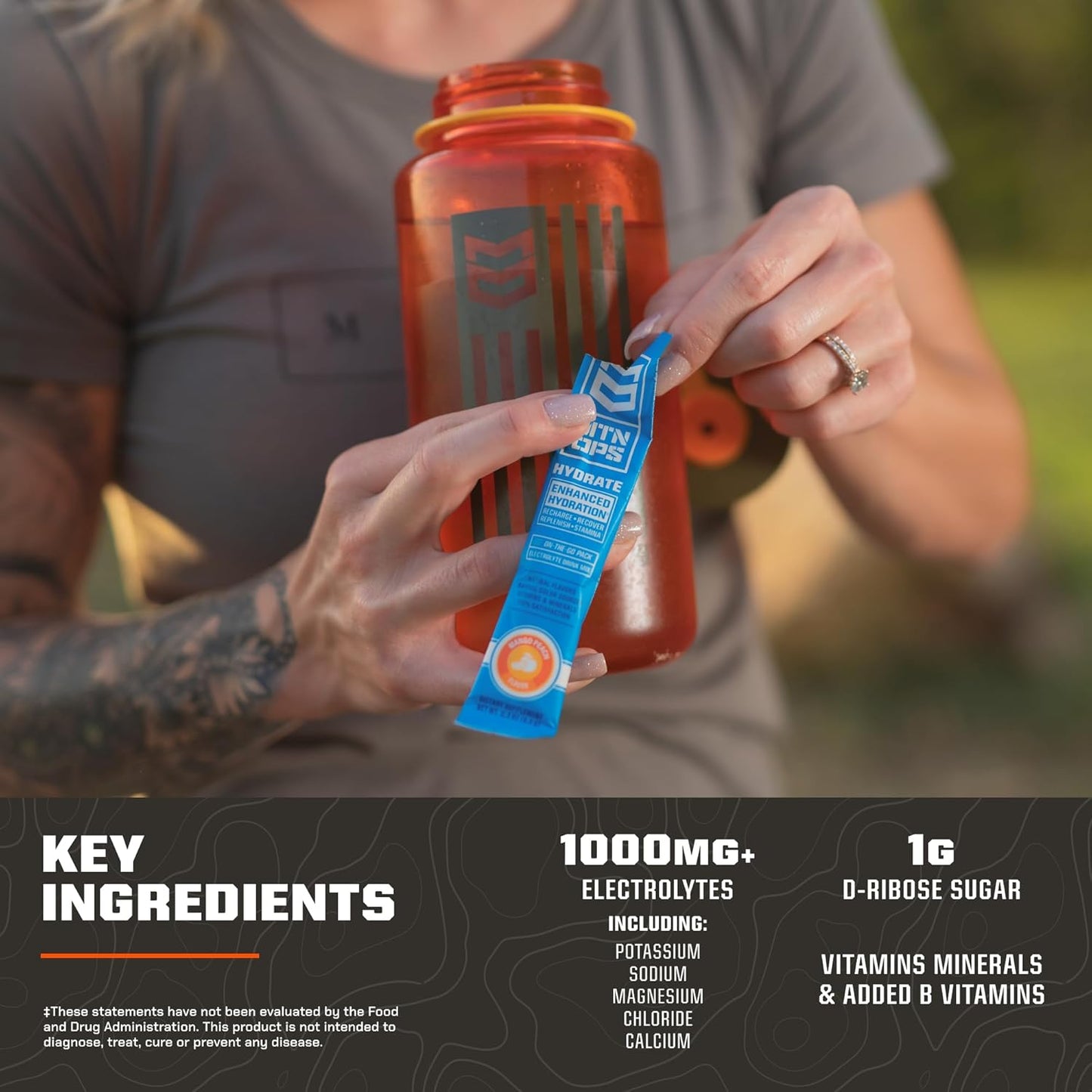 MTN OPS Enduro and Hydrate Pineapple Combo Pack - Energize and Hydrate with Pineapple Flavors