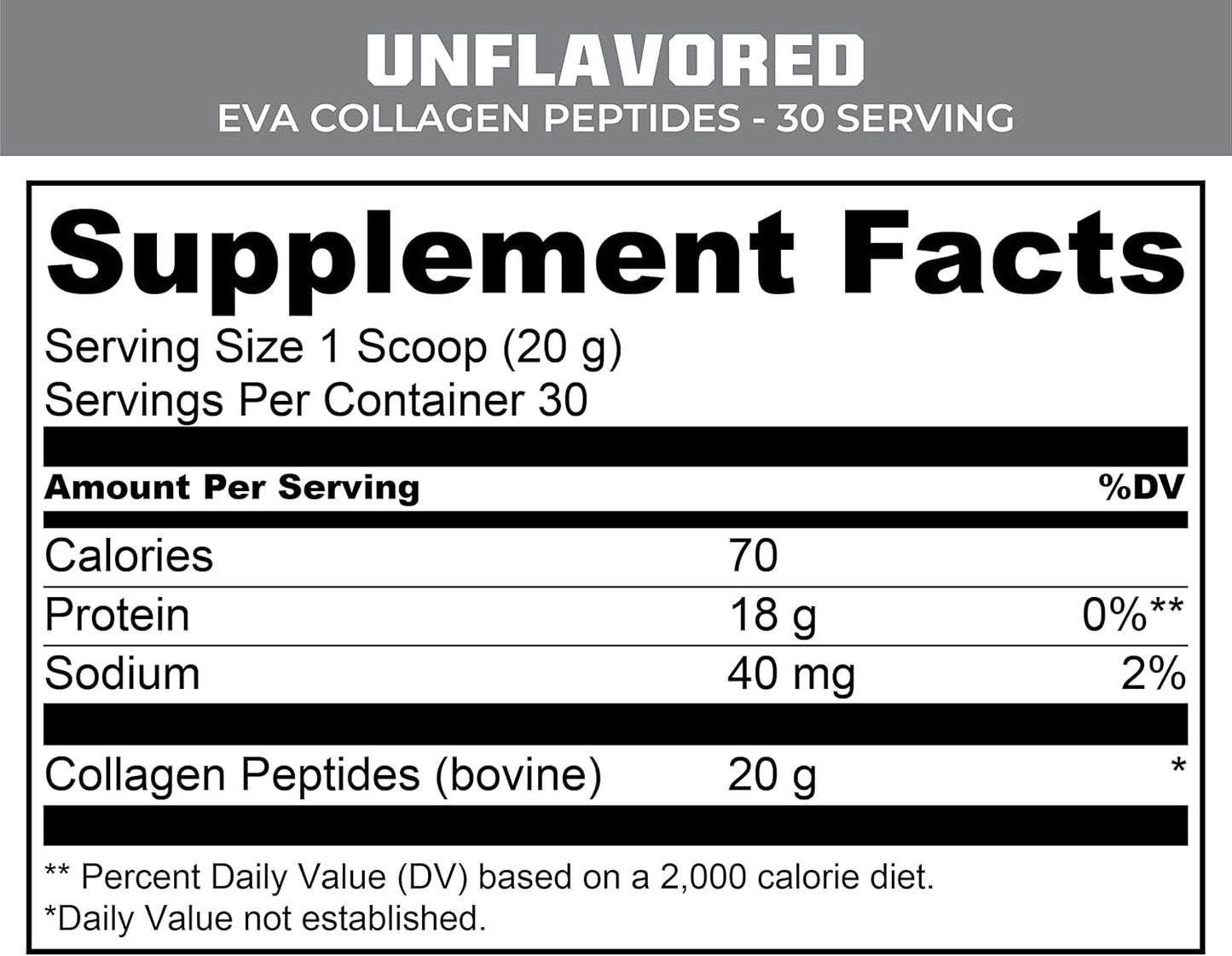 MTN OPS Eva Shockey Signature Series Collagen Peptide Protein Powder - 20 Servings, 21.2 Ounce Size