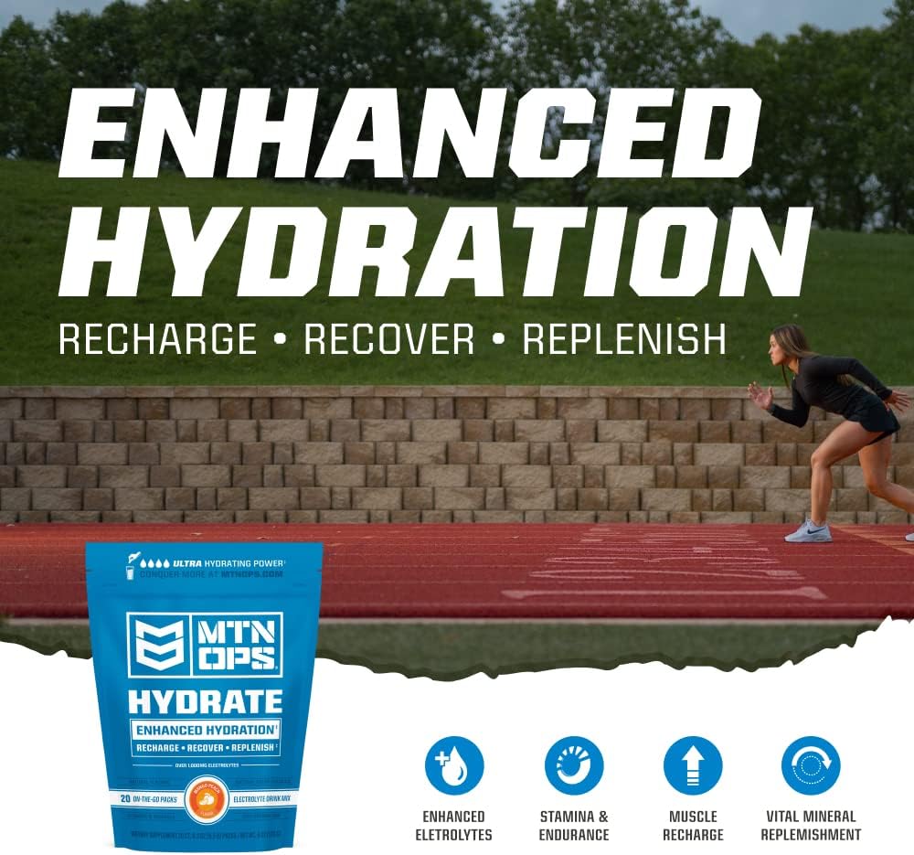 MTN OPS Hydrate and Super Reds Combo Pack - Boost Hydration and Antioxidants