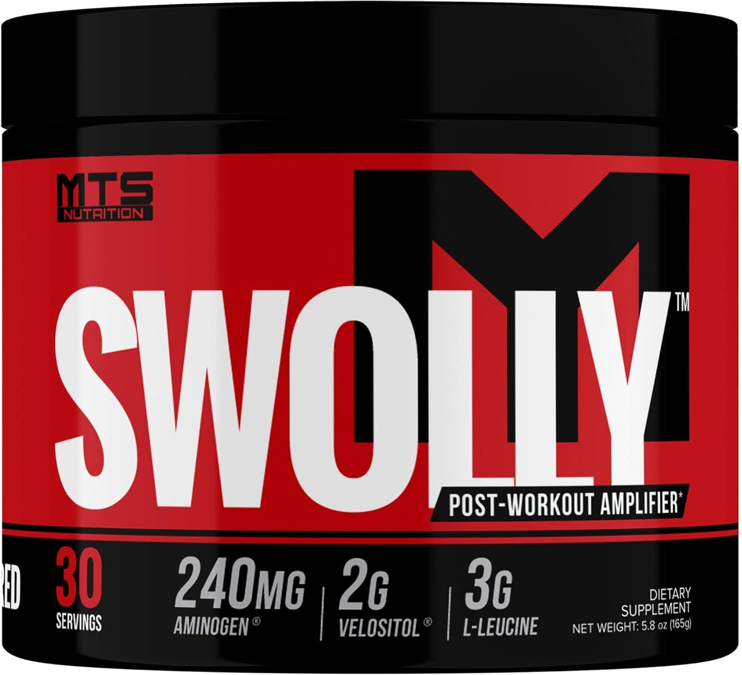 MTS Swolly Unflavored Muscle Pump Supplement - 30 Servings