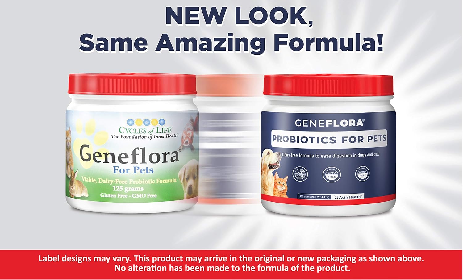 Multi-Species Digestive Enzymes and Probiotics for Pets - Enhance Immune Health, Allergy Relief, Fresh Breath, Digestive Regularity