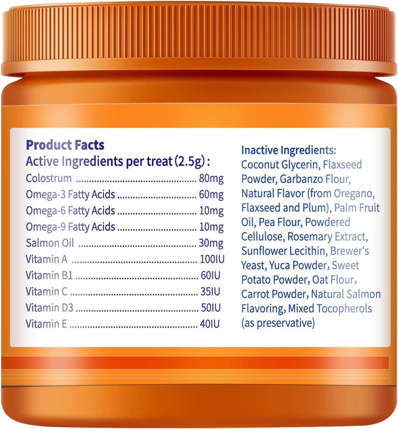 Multivitamin Treats for Dogs & Cats with 5 Essential Nutrients for Joint, Bone, Skin, Coat, Heart, and Immune Health - 100ct