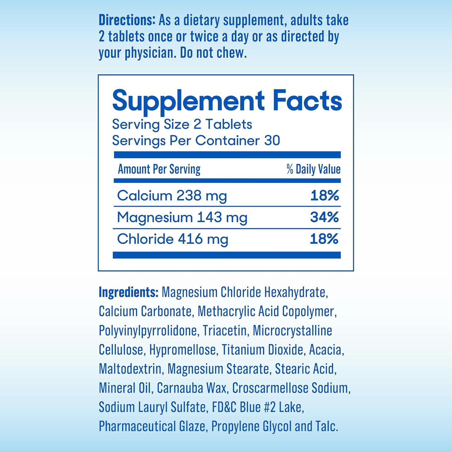 Muscle and Heart Support Supplement with Magnesium Chloride and Calcium for Muscle Relaxation and Heart Health, 60 Count