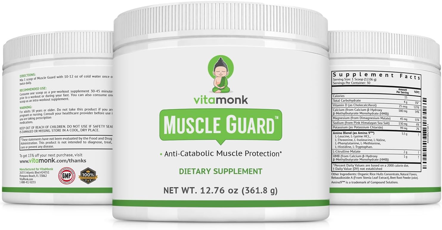Muscle Builder Supplements with HMB, EAAs, Vitamin D, Magnesium for Men and Women - Muscle Growth Enhancer