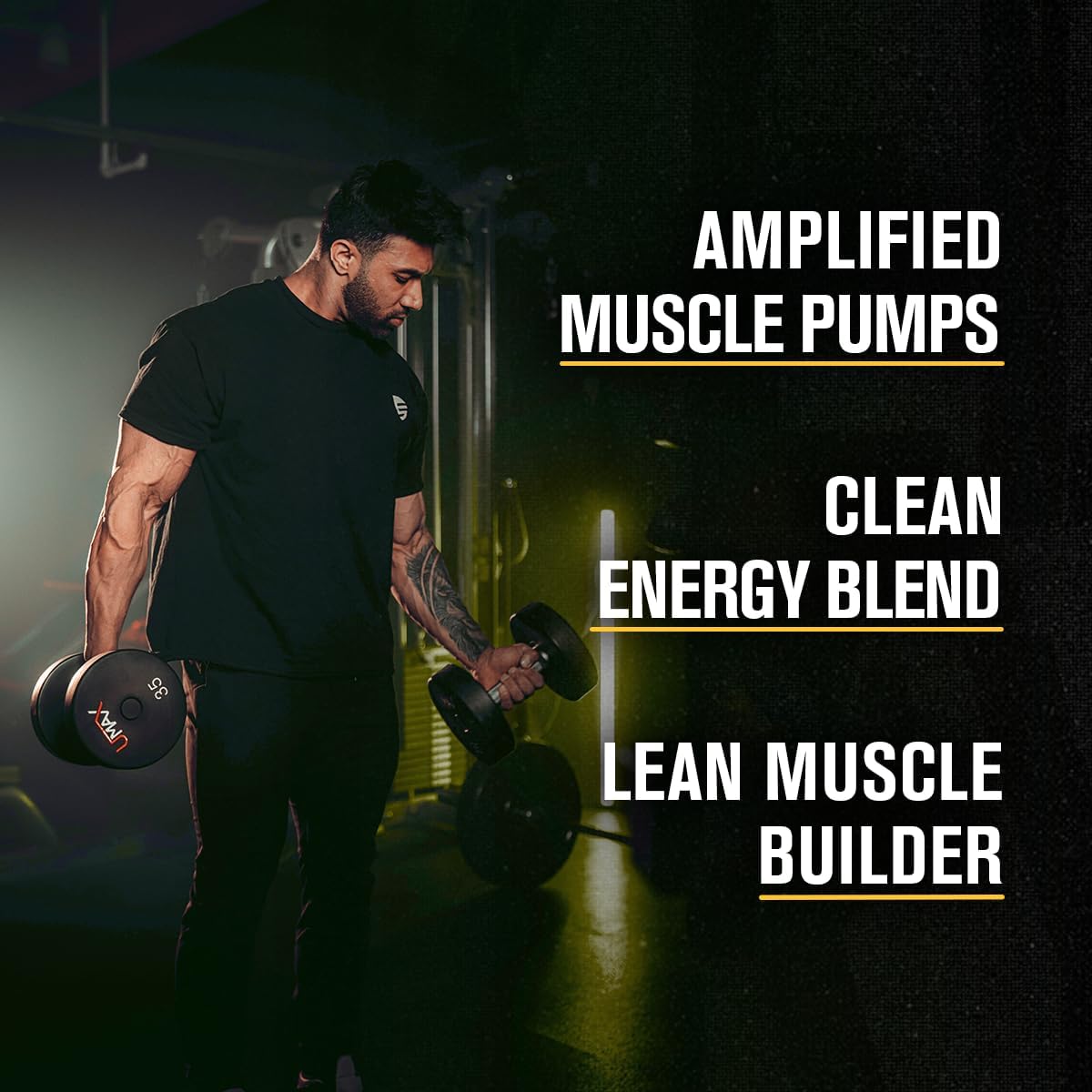 Muscle-Building Combo: Jacked Factory Nitrosurge Pre Workout & Creatine Monohydrate Powder (60 Servings, Blue Raspberry & Unflavored)