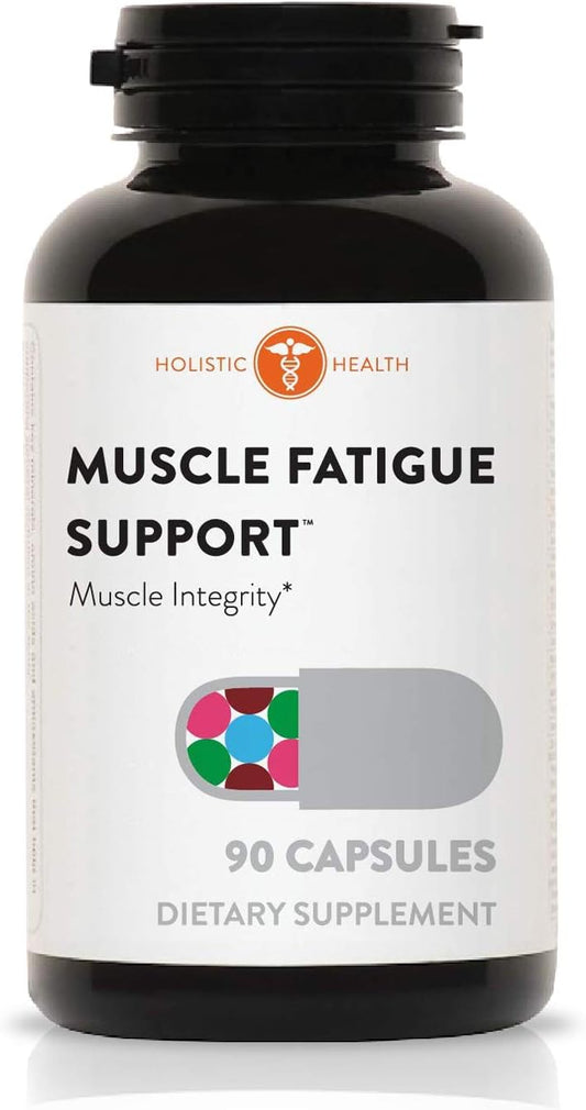 Muscle Fatigue Support: Holistic Magnesium Potassium Supplement - Promotes Healthy Muscle Function - 90 Capsules