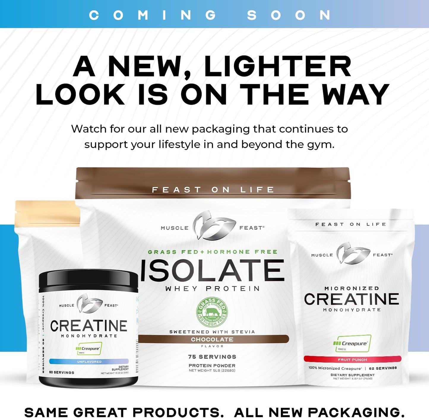 Muscle Feast Isolate + Creatine Candy Bundle: Whey Protein Isolate & Creatine Candy Combo (Vanilla, 5lb & Lemon Lime, 360) | Premium Vegetarian & Gluten-Free Supplements