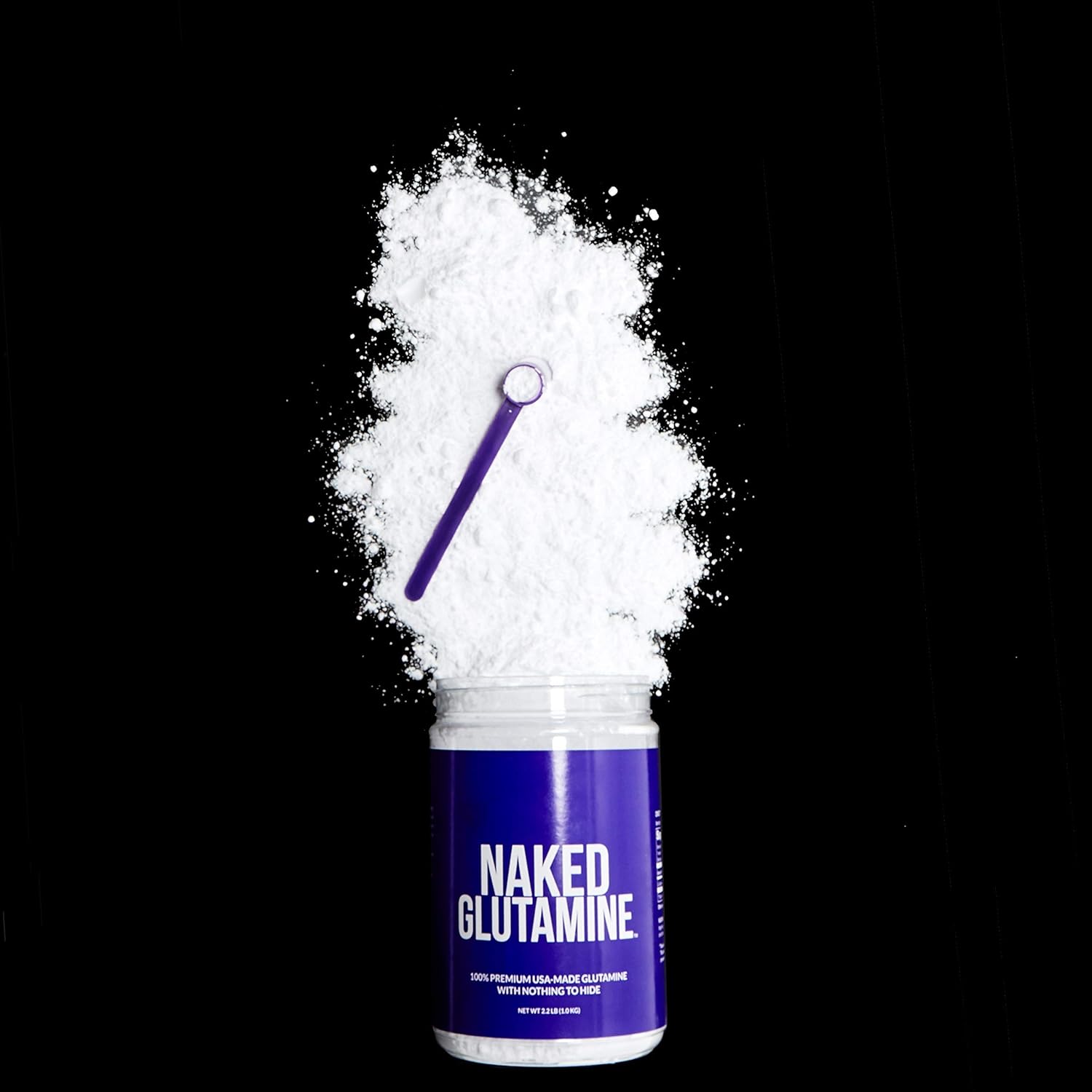 Muscle Growth and Recovery Bundle: Pure Glutamine, Creatine, and BCAAs by Naked Nutrition