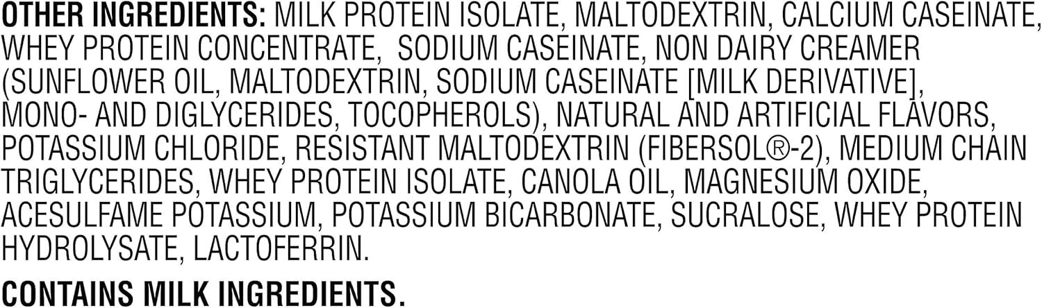 Muscle Milk Pro Series Intense Vanilla Protein Powder, 2.54 lb, 14 Servings, 50g Protein, 3g Sugar, NSF Certified, Workout Recovery