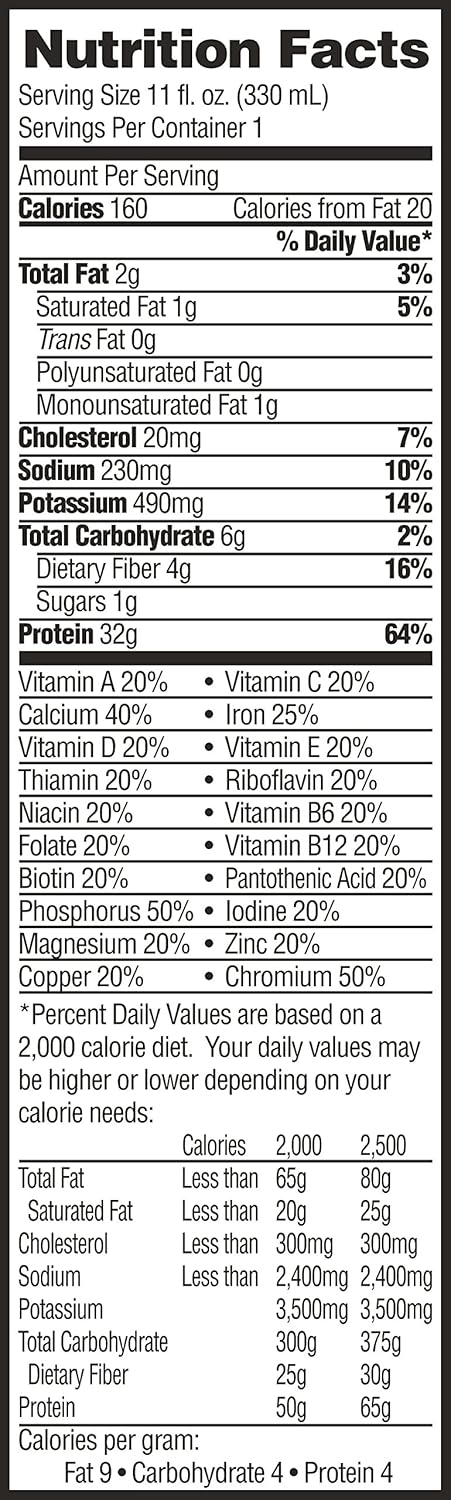 Muscle Milk Pro Series Intense Vanilla Protein Shake, Pack of 4