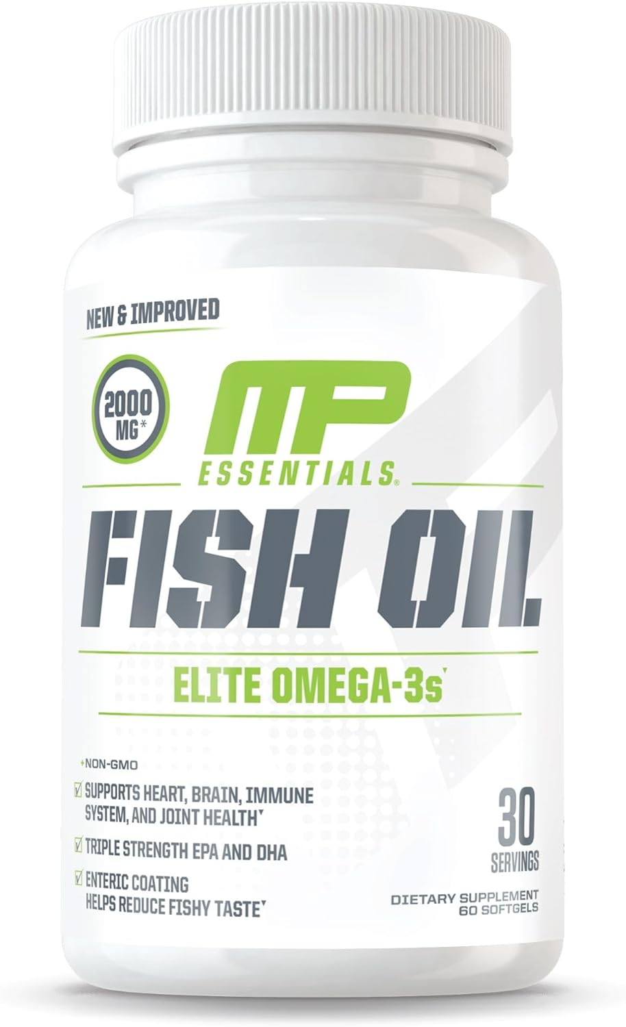 Muscle Pharm Essentials Multi-V+ and Fish Oil Elite Omega 3 Supplement Combo Pack