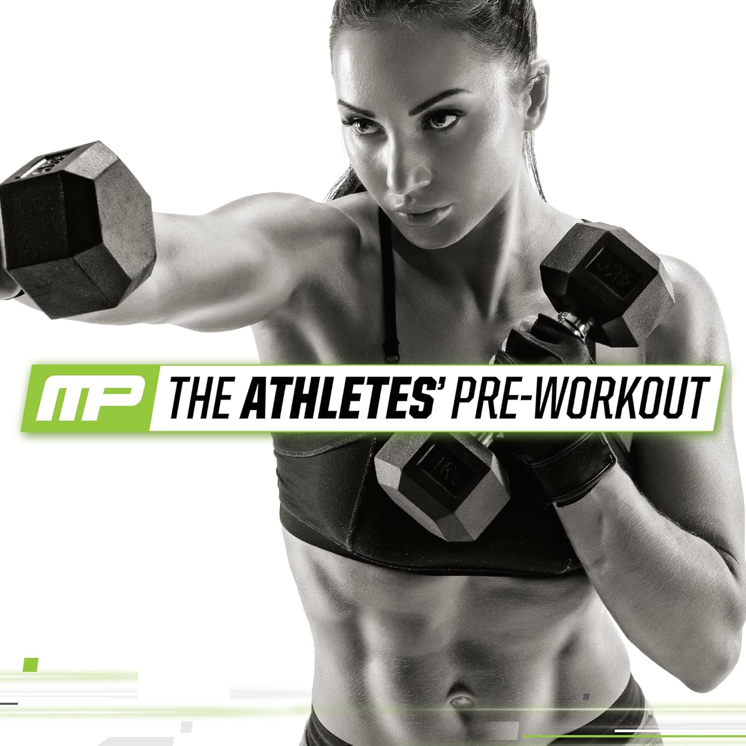 MusclePharm Assault Pre-Workout Powder for Energy & Strength - Blue Raspberry Flavor, 30 Servings, Men & Women, Beta Alanine, Caffeine, Creatine, Betaine Anhydrous