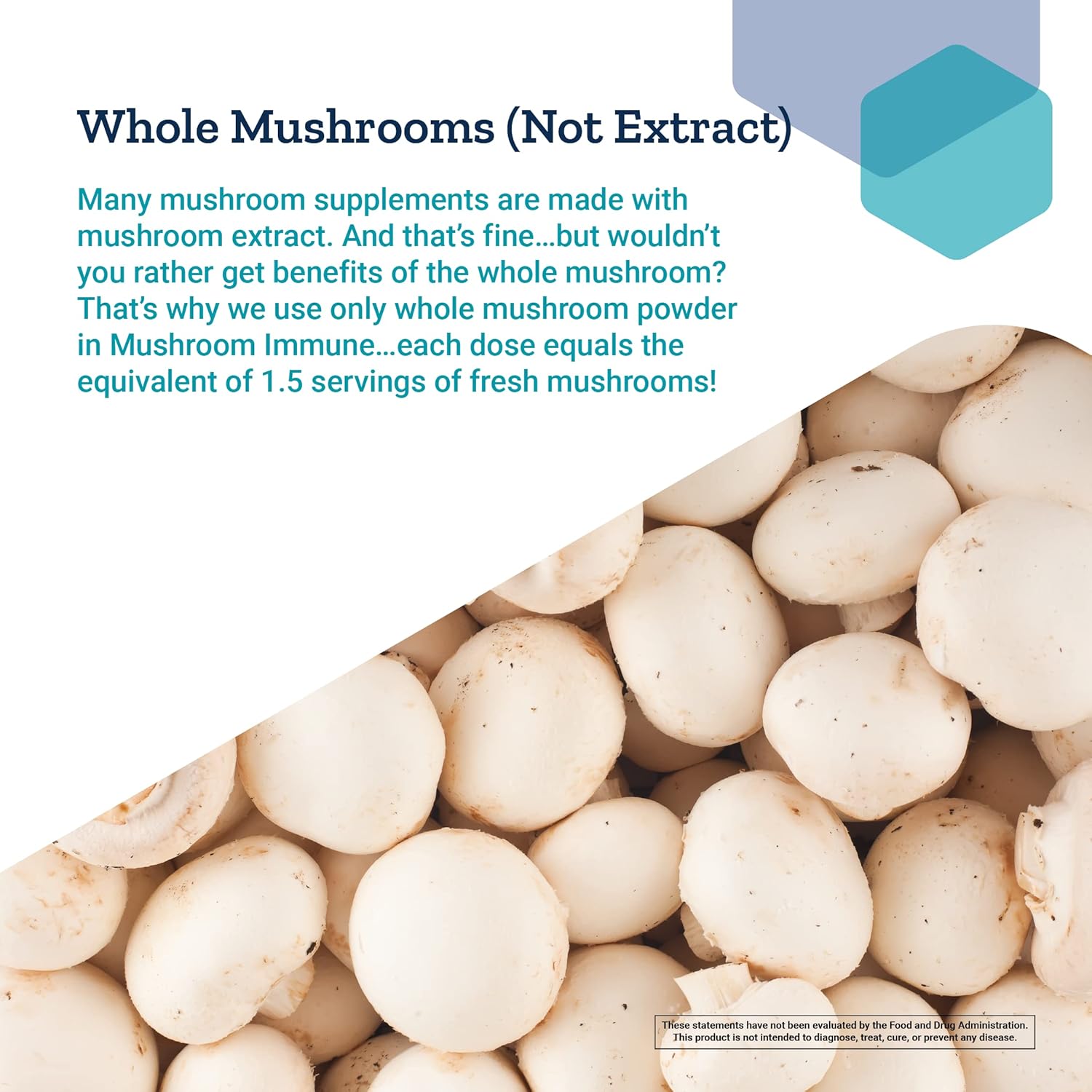 Mushroom Immune Supplement with Beta Glucans for Enhanced Health and Longevity