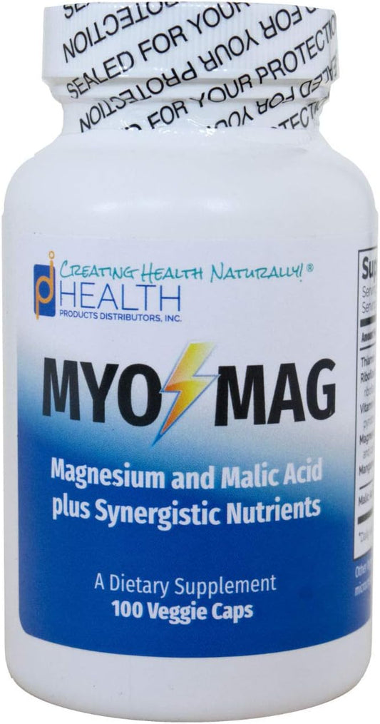 Myo-Mag Magnesium Energy Enhancer Capsules with Coenzyme B Vitamins