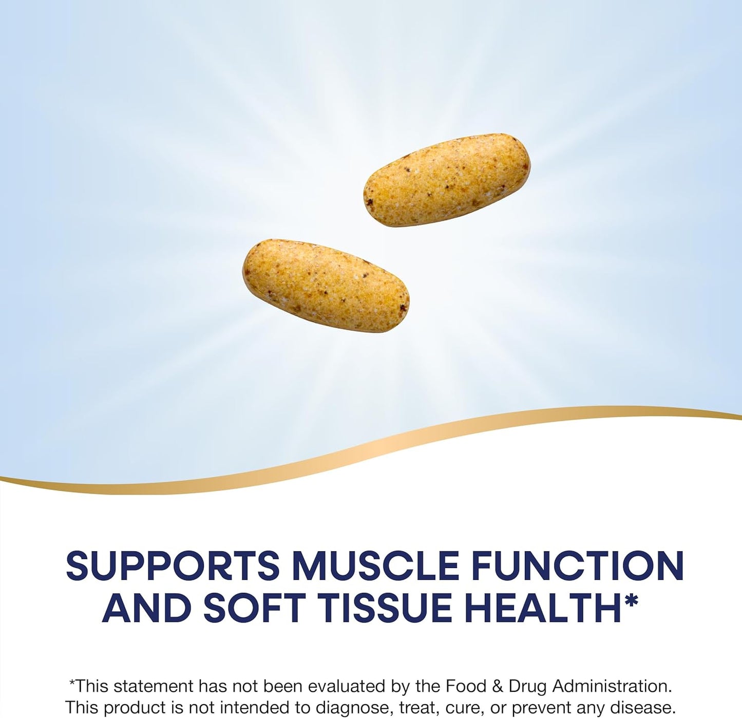 Myo-Tone Muscle Function Support Tablets with Magnesium & Calcium, 80 ct, Gluten-Free & Vegetarian