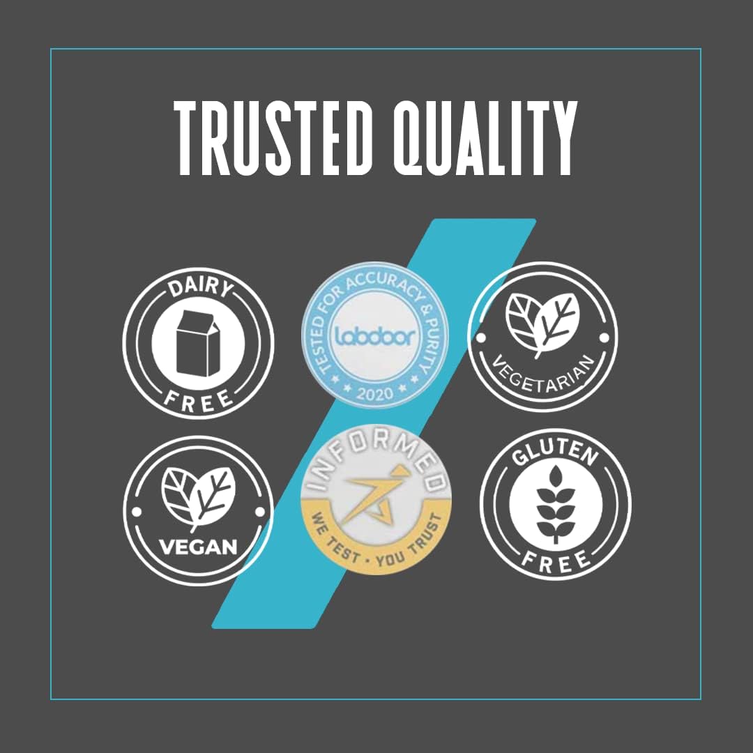 Myprotein Impact Whey Isolate Cookies & Cream Flavored Protein Powder Mix - 5.5 lbs Pack - Daily Performance Boost