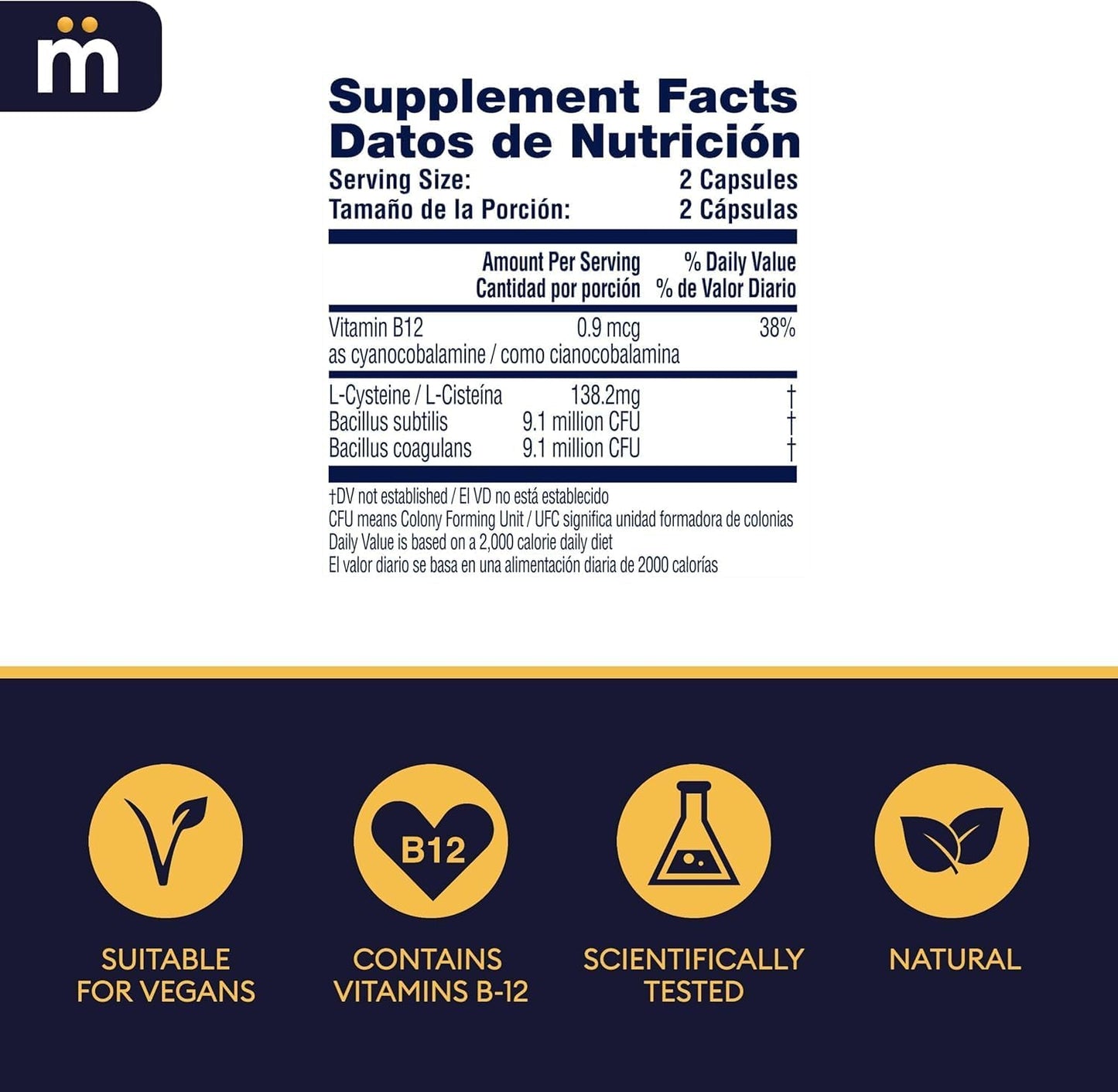Myrkl Liver Health Support Supplement with Probiotic, L Cysteine & Vitamin B12 for Energy Boost Before Social Events, 30 Capsules