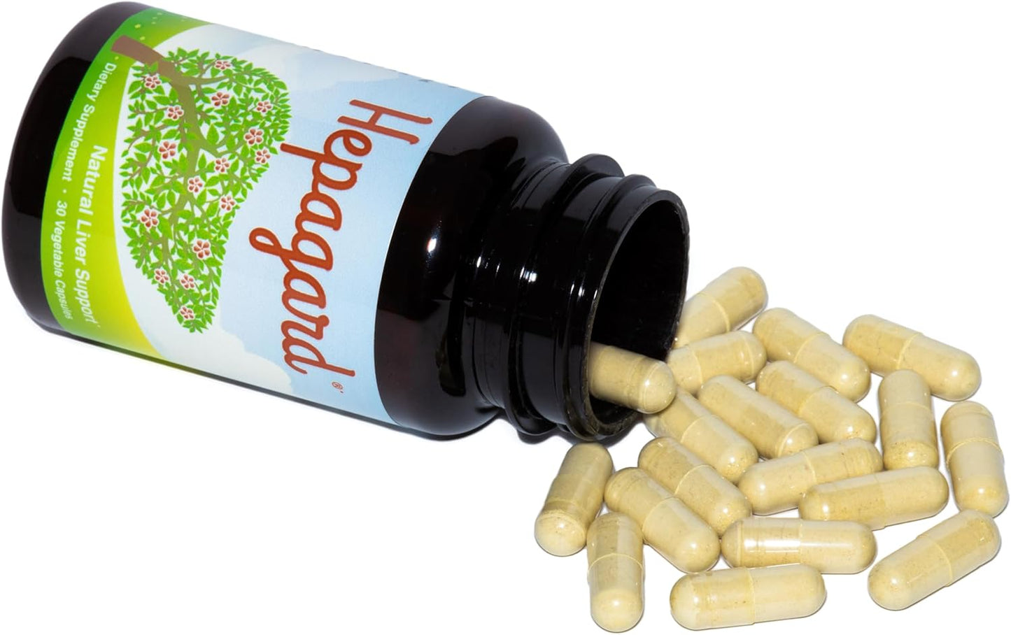N-Acetyl Cysteine Liver Support Capsules - Natural Non-GMO Supplement with Hepagard for Gluten-Free Diet