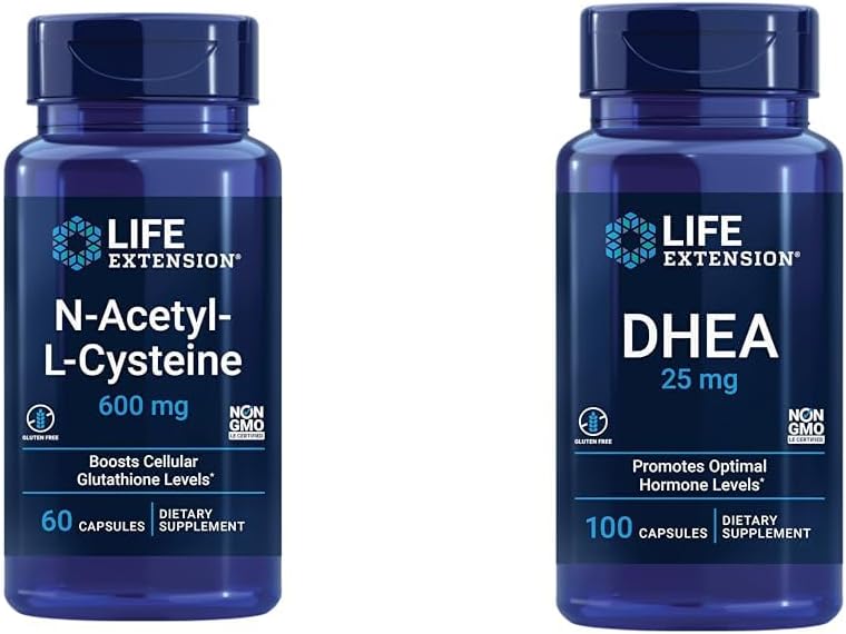 N-Acetyl-L-Cysteine (NAC) 25mg - Supplement for Hormone Balance, Immune Support, Sexual Health & More