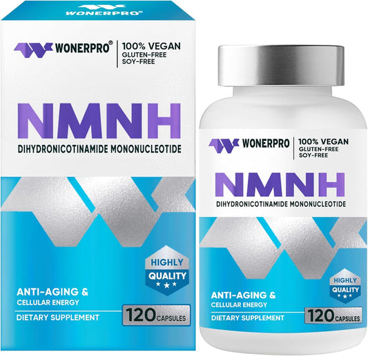 NAD Supplement 1000mg for Anti Aging, Energy & Focus - 120 Capsules, NAD+ Booster for Age-Related Decline