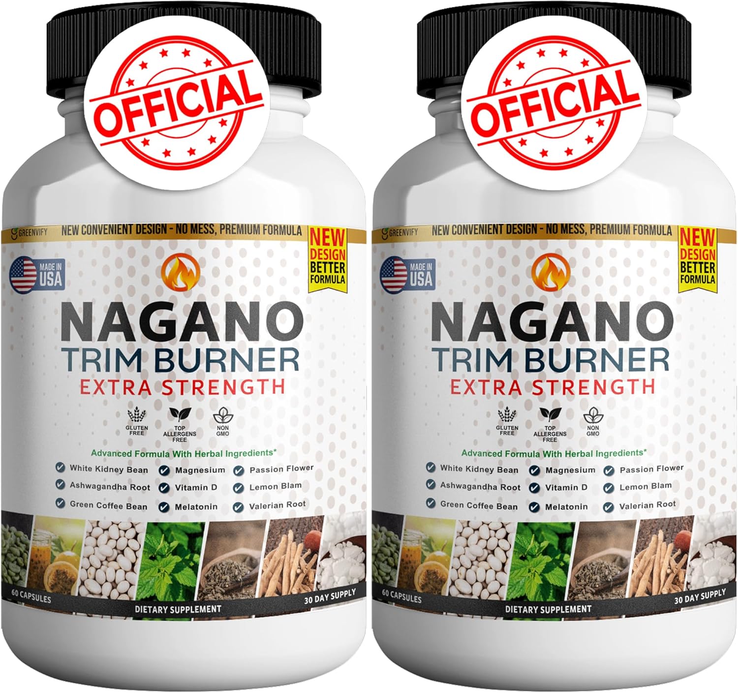 Nagano Trim Burner: Anabolic Recovery & Natural Sleep Aid with Magnesium & Ashwagandha