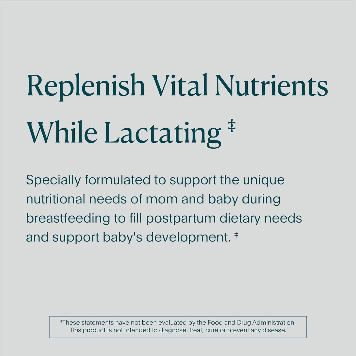 NATALIST Postnatal Vitamin & Breastfeeding Nutrition for Mom & Baby - 90 Capsules for Daily Wellness & Energy Support