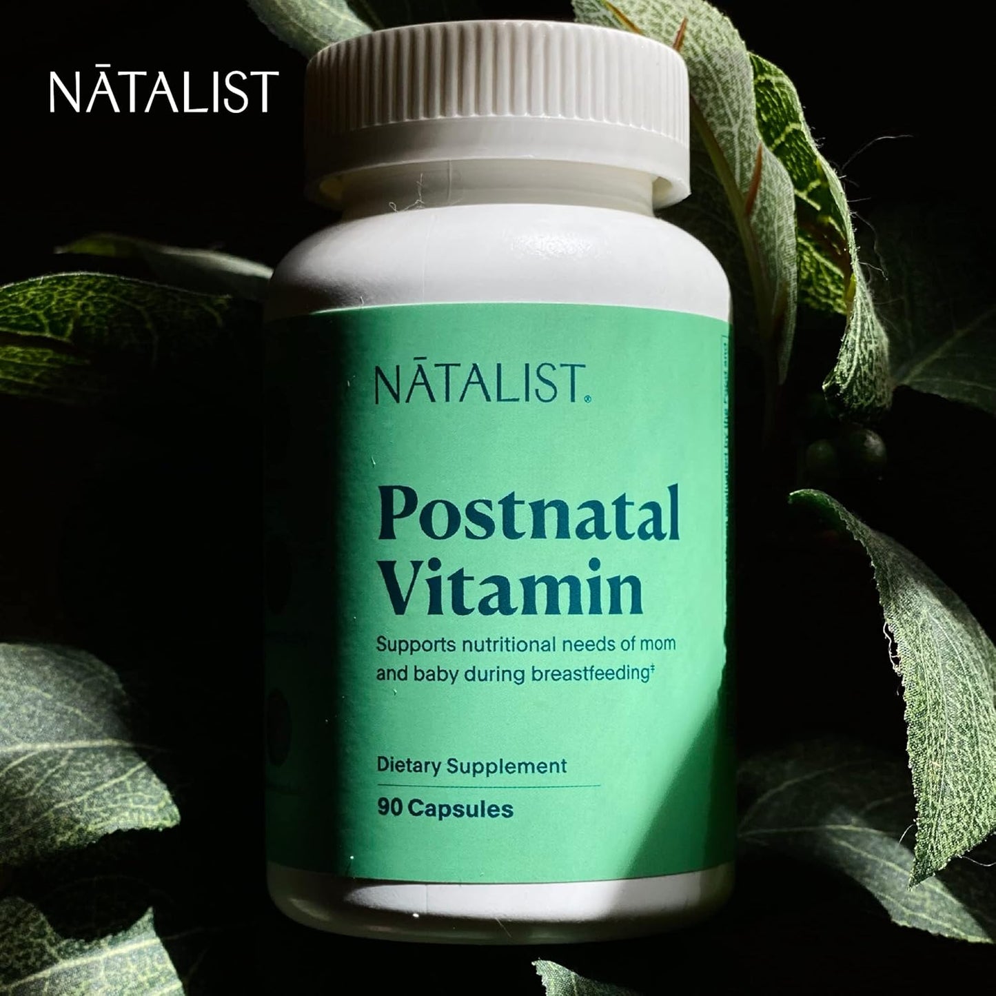 NATALIST Postnatal Vitamin & Breastfeeding Nutrition for Mom & Baby - 90 Capsules for Daily Wellness & Energy Support