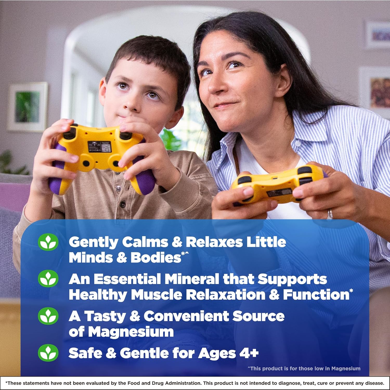 Natrol Kids Magnesium Citrate Gummies - Calm & Relax Little Minds and Bodies, Support Muscle Function - 30 Razzilicious Gummies