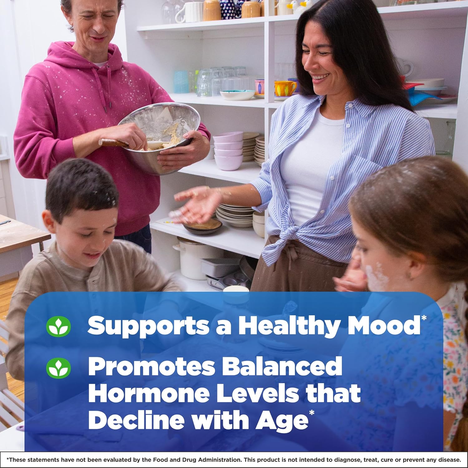 Natrol Mood & Stress DHEA 25mg with Calcium, 180 Tablets - Hormone Balance & Mood Support, 12-Pack, 180 Day Supply