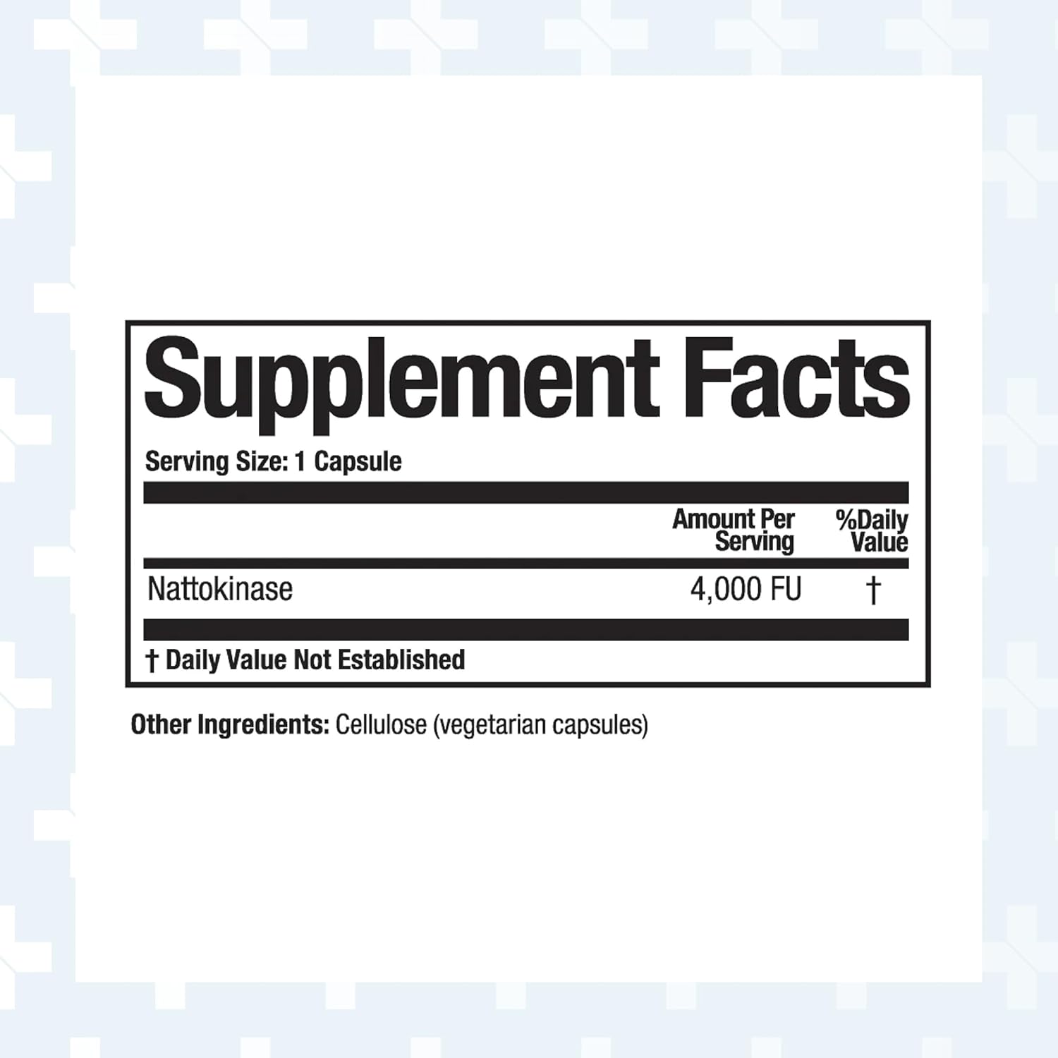 Nattovena Double Strength Nattokinase Supplement by Arthur Andrew Medical - 4,000 FUs per Capsule - 180 Count
