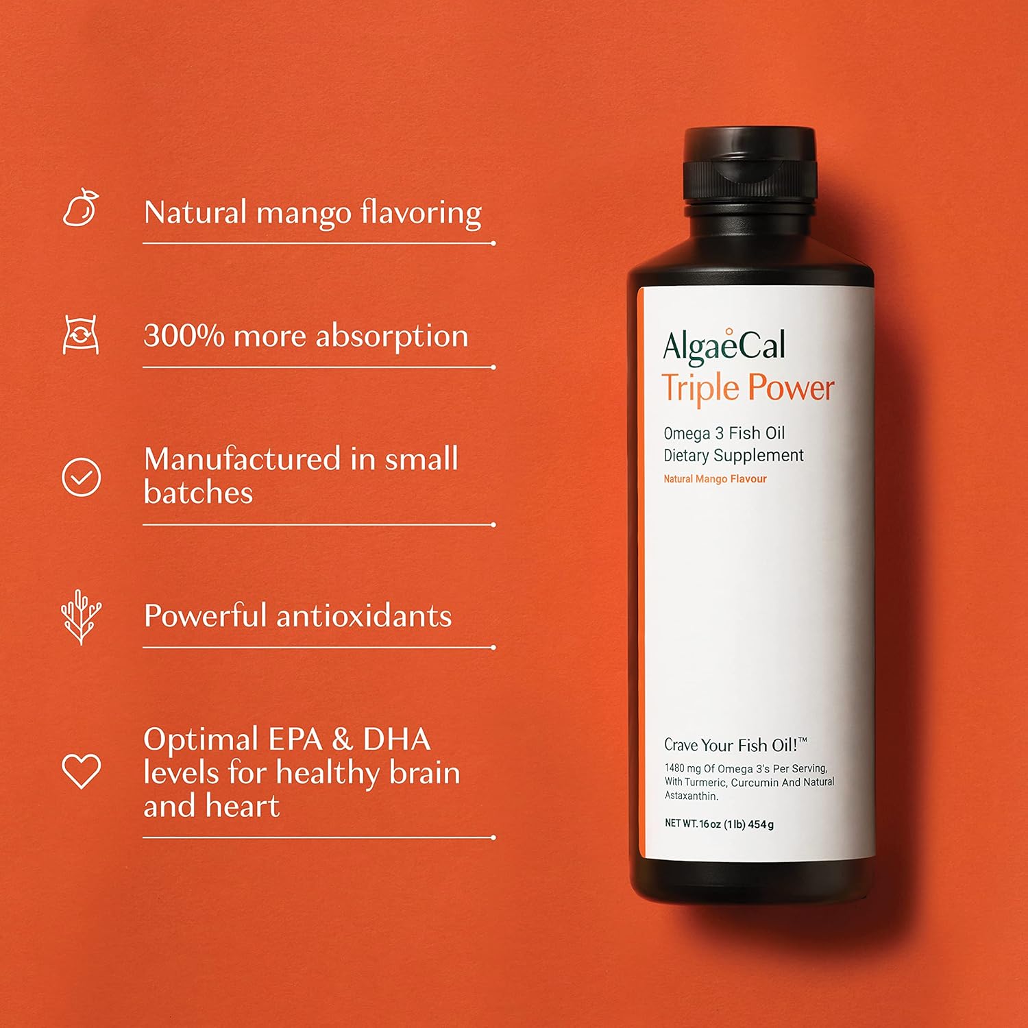 Natural AlgaeCal Bundle with Calcium, Vitamin D3 & K2, Magnesium, Boron, Trace Minerals, and Omega-3 Fish Oil Emulsion