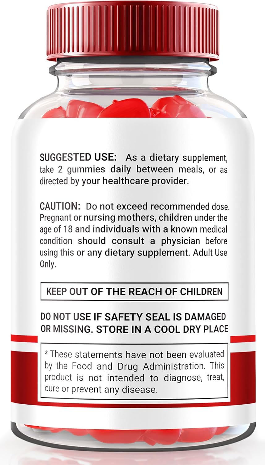 Natural Apple Cider Vinegar Gummies for Advanced Slimming Formula - 500mg (60 Gummies) - Rize Labs Trinity Keto+ACV