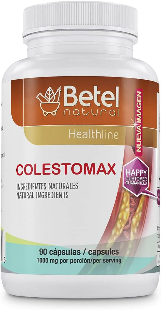 Natural Betel Colestomax Capsules for Maintaining Healthy Cholesterol Levels - 90 Capsules