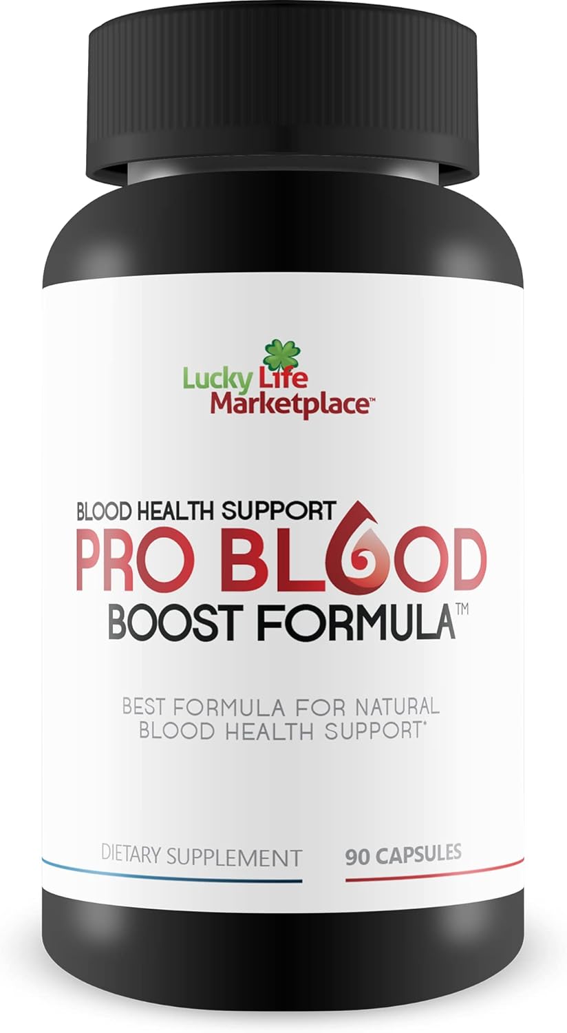 Natural Blood Health Support Supplement with Berberine, Cinnamon, and Zinc for Improved Blood Flow