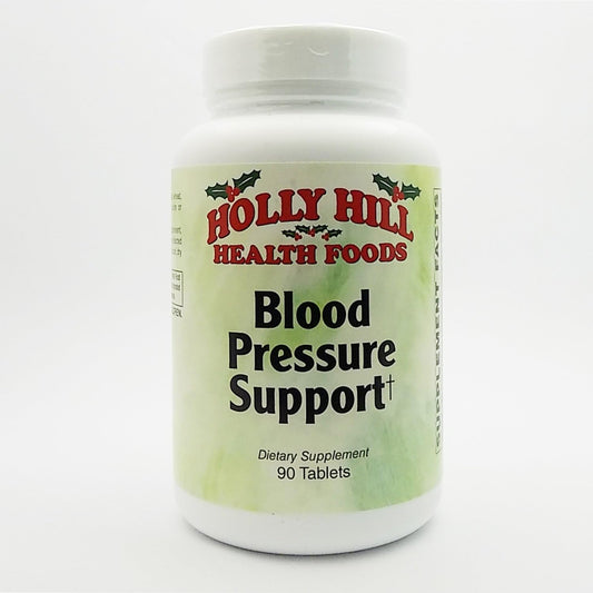 Natural Blood Pressure Support Supplement - 90 Tablets by Holly Hill Health Foods