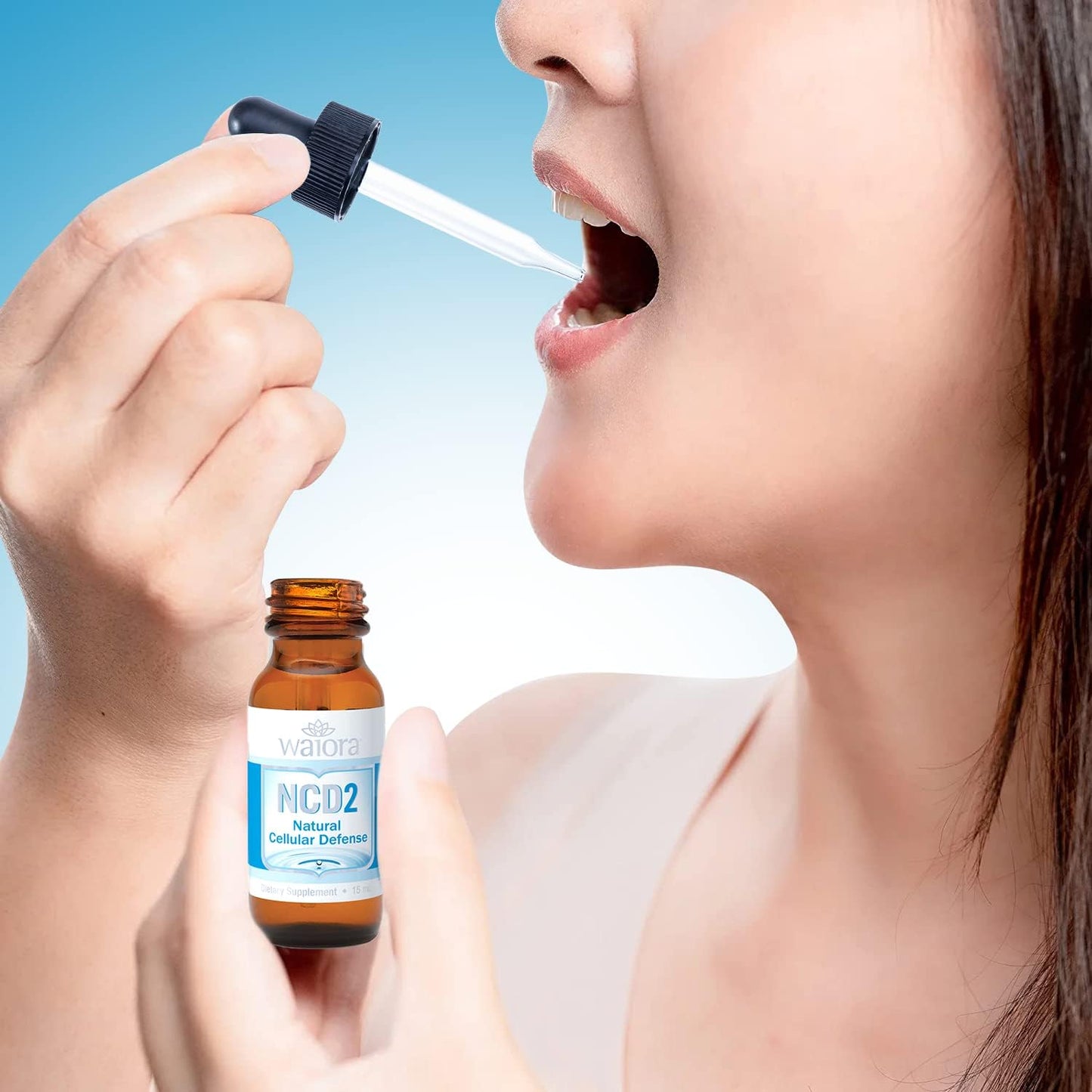 Natural Body Cleanse & Immune Support with Waiora NCD2 Liquid Zeolite Drops - 4 Bottles, Mix in Food/Drinks, pH Balance, All Natural Formula