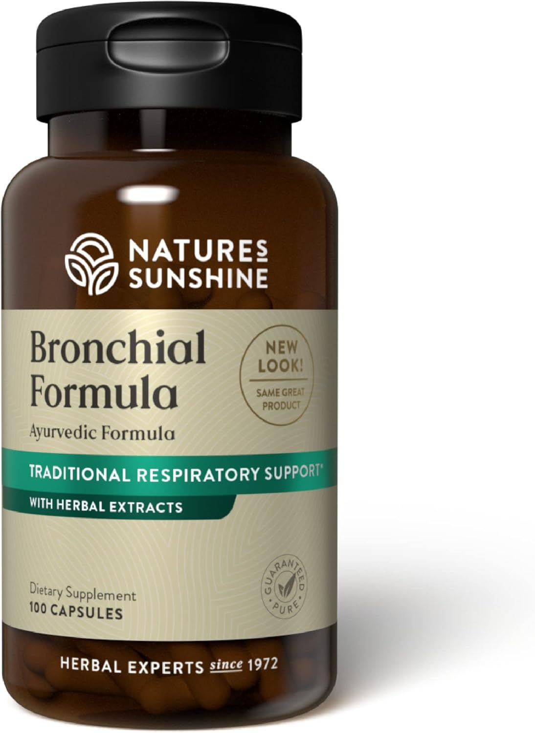 Natural Bronchial Support Supplement - 100 Capsules by Nature's Sunshine