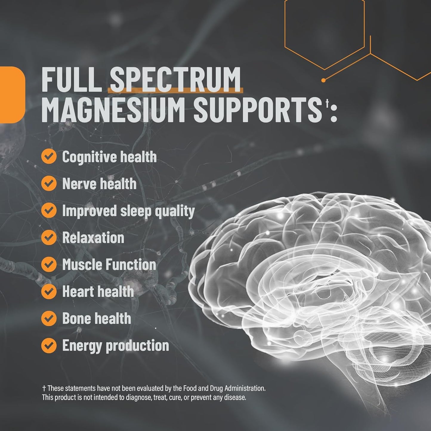 Natural Calm Magnesium Supplement with Theanine, P5P, Zinc, and Glycine - 6 Forms of Magnesium for Relaxation
