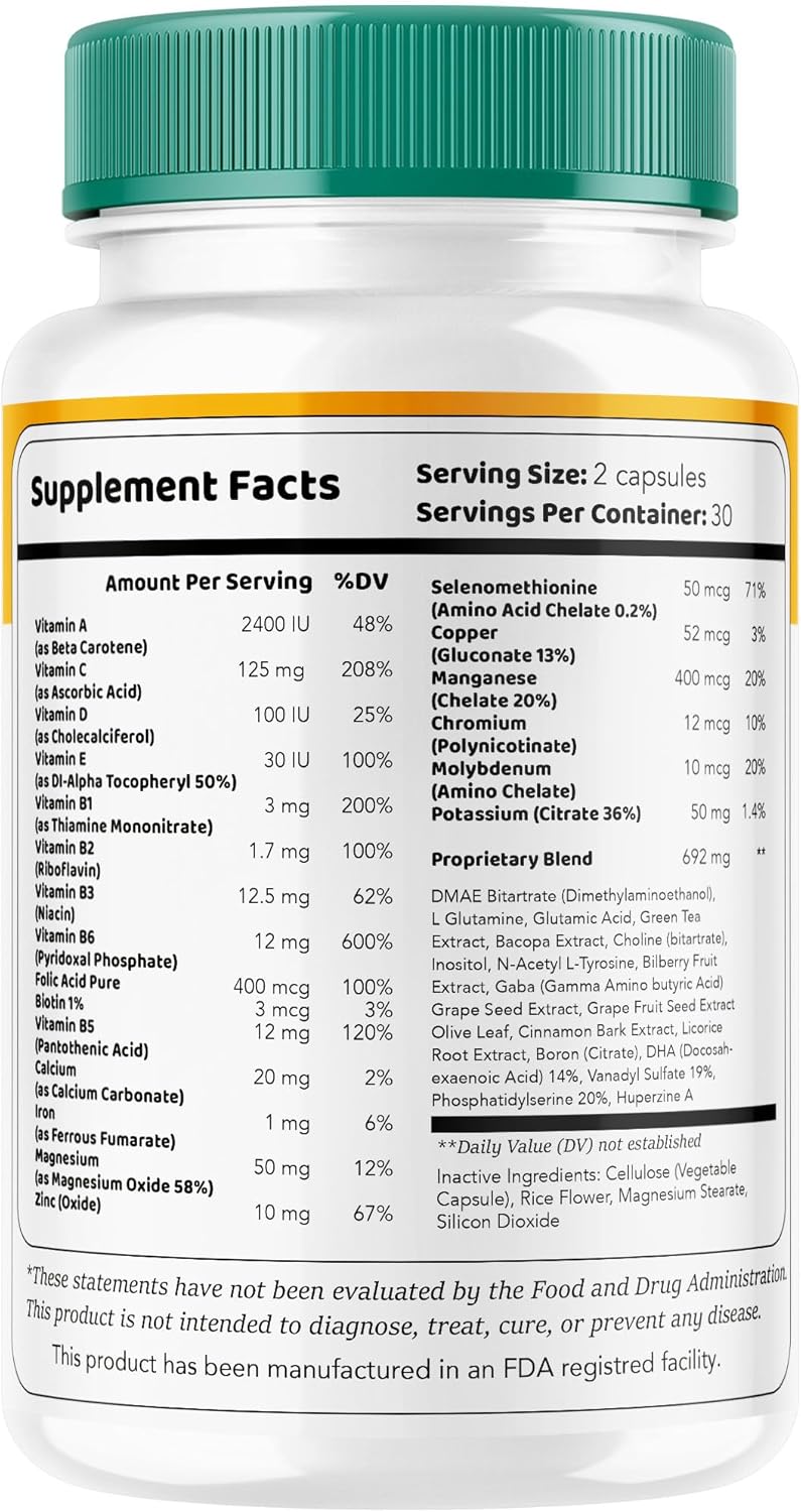 Natural Calm Pro 5 Capsules - Advanced Formula Supplement with Positive Reviews
