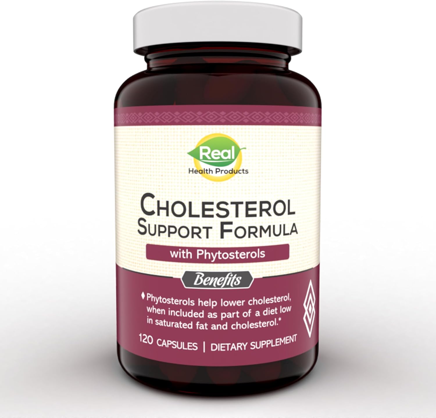 Natural Cholesterol Support Supplement with Policosanol & Antioxidants - Improve Heart Health, Circulation & Energy - 120 Capsules