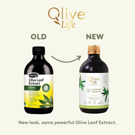 Natural COMVITA Olive Leaf Extract Health Supplement - 33.8 fl oz Bottle