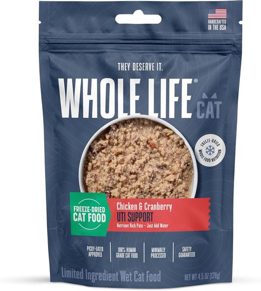 Natural Cranberry Cat Urinary Supplement - Feline UTI Prevention & Treatment with Probiotics - 30-Day Supply