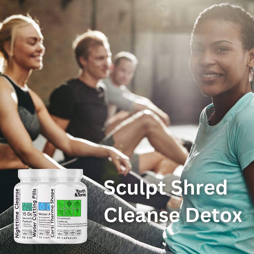 Natural Diuretic Complex for Water Retention & Swelling Relief - 30 Capsules for Men & Women.