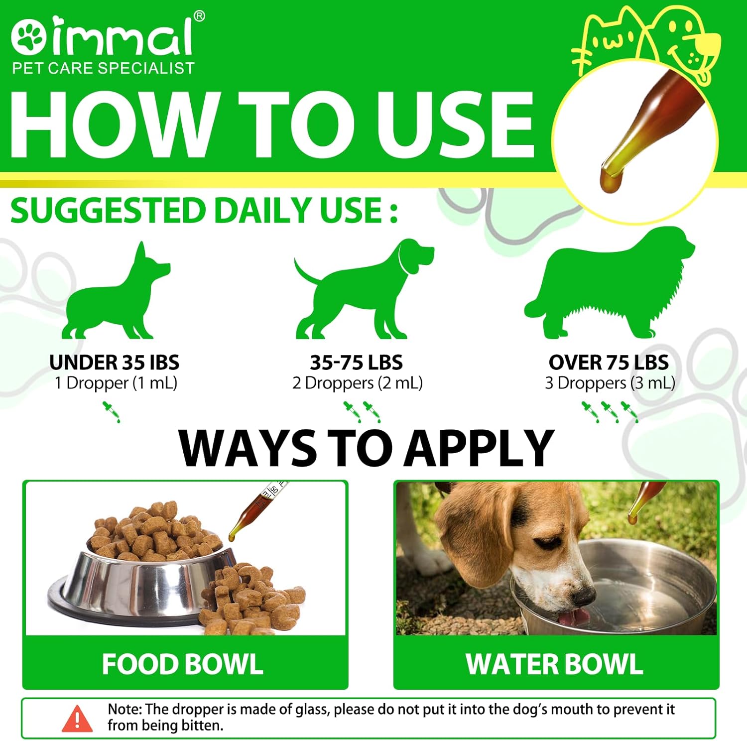 Natural Dog Antibiotics Multivitamin - Herbal Supplement for Dogs 60ml